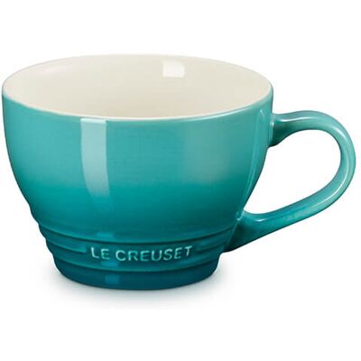 Le Creuset Bleu Riviera Stoneware Grand Mug Le Creuset Bleu Riviera Stoneware Grand Mug
