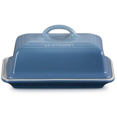 Le Creuset Chambray Stoneware Butter Dish Le Creuset Chambray Stoneware Butter Dish