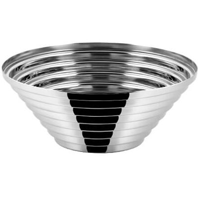 Alessi Corbeille Archivio - Stainless Steel Designer Giulio Confalonieri - Trash Bin Alessi Corbeille Archivio - Stainless Steel Designer Giulio Confalonieri - Trash Bin