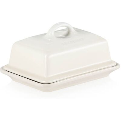 Le Creuset Meringue Stoneware Butter Dish Le Creuset Meringue Stoneware Butter Dish