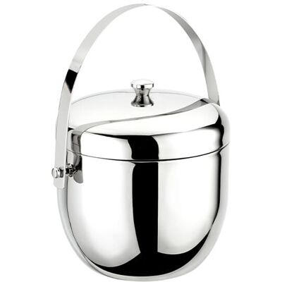 Arthur Price of England 6 Stainless Steel Insulated Ice Bucket Arthur Price of England 6 Stainless Steel Insulated Ice Bucket