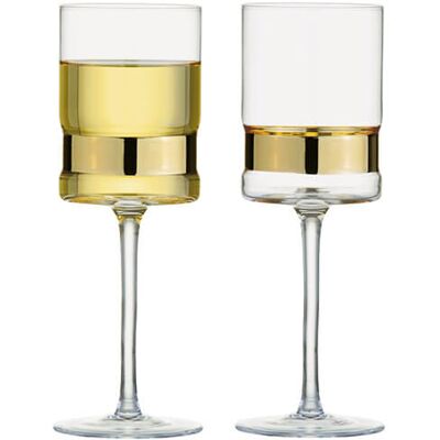 Anton Studios SoHo - gold - 350ml - 2 - wine glass Anton Studios SoHo - gold - 350ml - 2 - wine glass