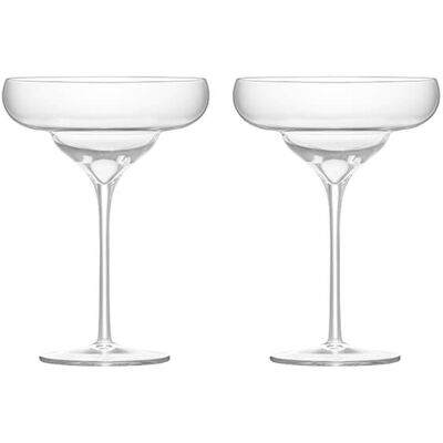 Anton Studios Anton Studio Designs Juno Set of 2 Margarita Glasses Anton Studios Anton Studio Designs Juno Set of 2 Margarita Glasses