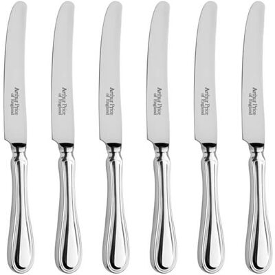 Arthur Price of England Sovereign Stainless Steel Set Of 6 Tea Knives Britannia Arthur Price of England Sovereign Stainless Steel Set Of 6 Tea Knives Britannia