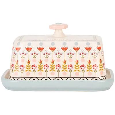 Cath Kidston Painted Table Butter Dish Cath Kidston Painted Table Butter Dish