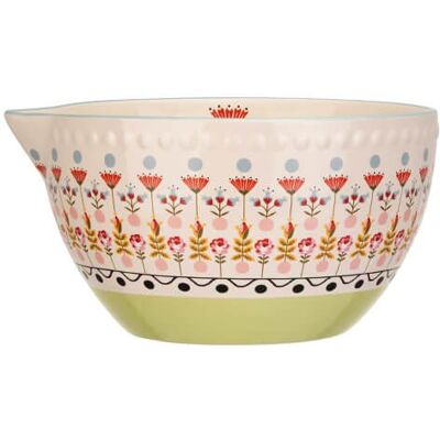 Cath Kidston Painted Table 23cm Ceramic Mixing Bowl - Mixing Bowl Cath Kidston Painted Table 23cm Ceramic Mixing Bowl - Mixing Bowl