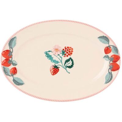 Cath Kidston Raspberry Ceramic Serving Platter Cath Kidston Raspberry Ceramic Serving Platter