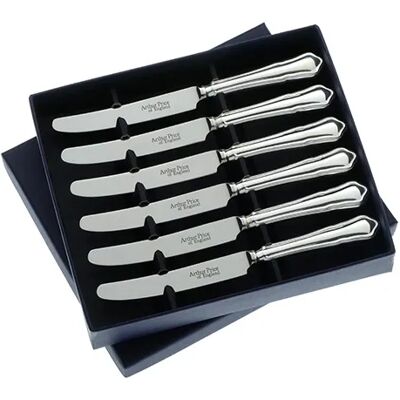 Arthur Price of England Sovereign Stainless Steel Set Of 6 Tea Knives Dubarry Arthur Price of England Sovereign Stainless Steel Set Of 6 Tea Knives Dubarry