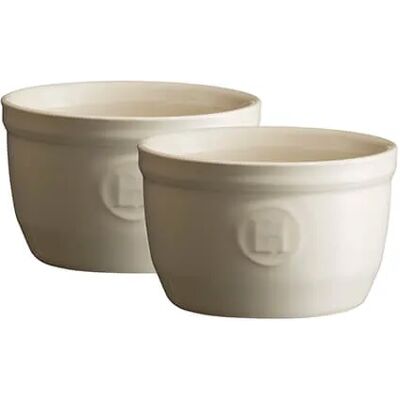 Emile Henry Clay Set Of 2 No.9 Ramekins Emile Henry Clay Set Of 2 No.9 Ramekins