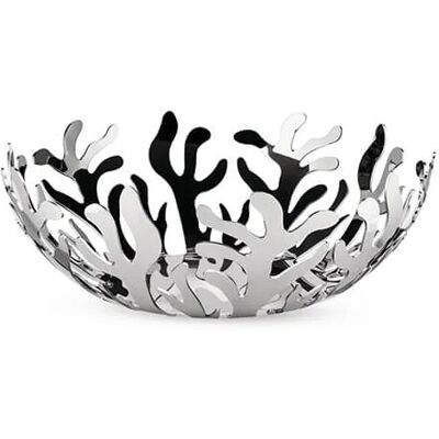 Alessi Mediterraneo 21cm Fruit Holder Stainless Steel Alessi Mediterraneo 21cm Fruit Holder Stainless Steel