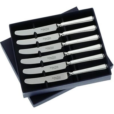 Arthur Price of England Sovereign Stainless Steel Set Of 6 Tea Knives Harley Arthur Price of England Sovereign Stainless Steel Set Of 6 Tea Knives Harley