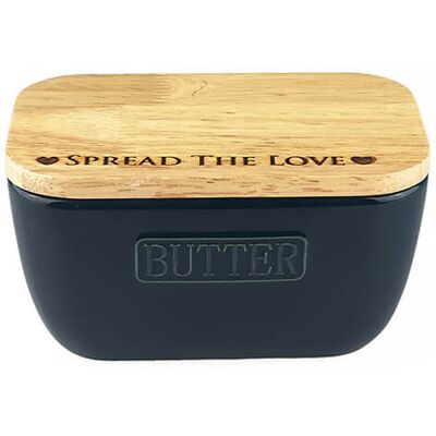 Selbrae House Just Slate Company Spread Selbrae House Love Blue Butter Dish Selbrae House Just Slate Company Spread Selbrae House Love Blue Butter Dish