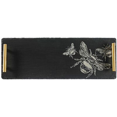 Just Slate Company Small Bee Slate Serving Tray - Gift Boxed Just Slate Company Small Bee Slate Serving Tray - Gift Boxed
