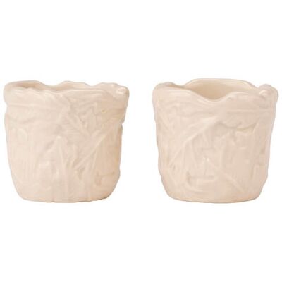 William Morris At Home Kitchen Garden Set of 2 Egg Cups William Morris At Home Kitchen Garden Set of 2 Egg Cups