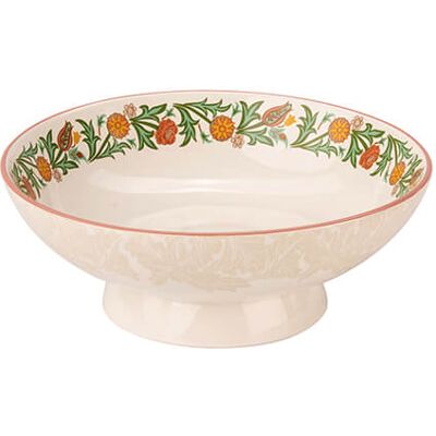 William Morris At Home Kitchen Garden Medium Footed Serving Bowl William Morris At Home Kitchen Garden Medium Footed Serving Bowl