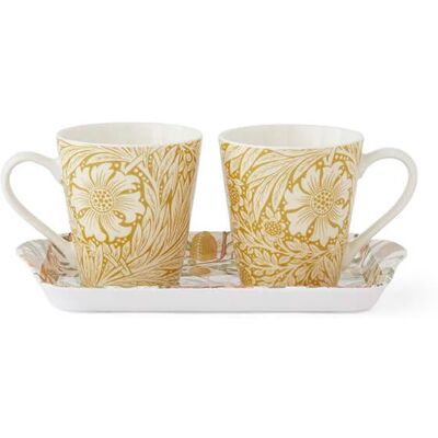 Morris & Co Fruits & Marigold Mug & Tray Set Morris & Co Fruits & Marigold Mug & Tray Set