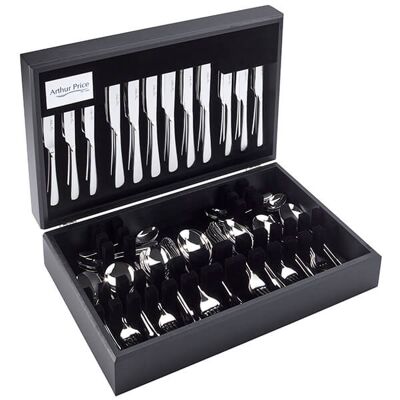 Arthur Price Signature Camelot 88 Piece 12 Person Canteen Set FREE Extra 12 Tea Spoons Arthur Price Signature Camelot 88 Piece 12 Person Canteen Set FREE Extra 12 Tea Spoons
