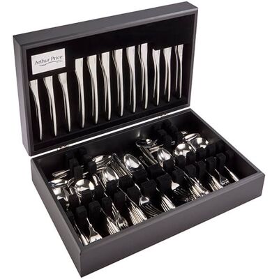Arthur Price Signature Echo 88 Piece 12 Person Canteen Set plus FREE Extra 12 Tea Spoons Arthur Price Signature Echo 88 Piece 12 Person Canteen Set plus FREE Extra 12 Tea Spoons