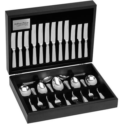Arthur Price Classic Grecian 44 Piece Cutlery Canteen FREE Extra 6 Tea Spoons Arthur Price Classic Grecian 44 Piece Cutlery Canteen FREE Extra 6 Tea Spoons