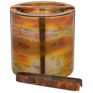 BarCraft Swirling Copper Finish Ice Bucket