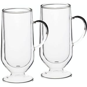 La Cafetiere Double Walled Irish Coffee Glasses Set Of 2