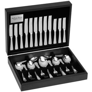 Arthur Price Classic Bead 58 Piece Cutlery Canteen FREE Extra Eight Tea Spoons