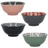 KitchenCraft Designed for Life Glazed Stoneware Bowl Set of 4