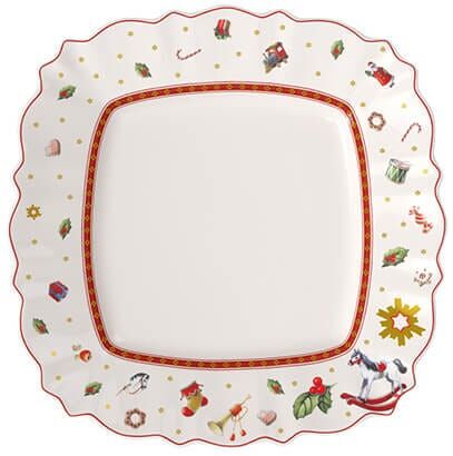 Villeroy & Boch Toys Delight White Square Flat Plate