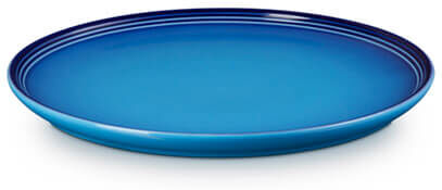 Le Creuset Azure Stoneware Coupe Collection 27cm Dinner Plate
