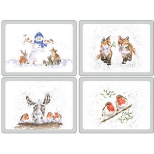 Wrendale Designs Christmas Placemats Set Of 4