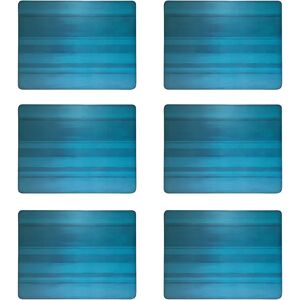 Denby Colours Turquoise 6 Piece Placemats