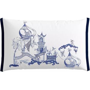 Sanderson Voyaging Koi Cushion 60cm x 40cm Midnight