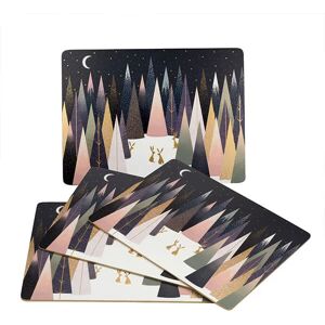 Sara Miller London Sara Miller Frosted Pines Collection Set of 4 Large Placemats