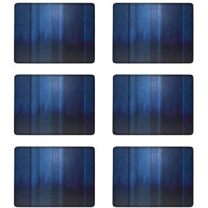 Denby Colours Blue 6 Piece Placemats Denby Colours Blue 6 Piece Placemats