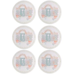 Denby Set Of 6 Walled Garden Round Placemats Denby Set Of 6 Walled Garden Round Placemats