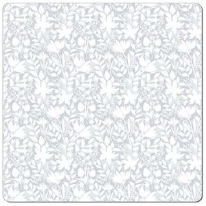 Denby Grey Floral Set Of 6 Placemats Denby Grey Floral Set Of 6 Placemats