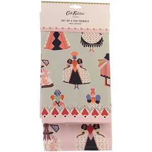 Cath Kidston Wild Flowers Wild Women Set of 2 Tea Towels Cath Kidston Wild Flowers Wild Women Set of 2 Tea Towels