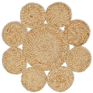 Garden Trading Enslow Set Of 4 Jute Placemats Natural Garden Trading Enslow Set Of 4 Jute Placemats Natural
