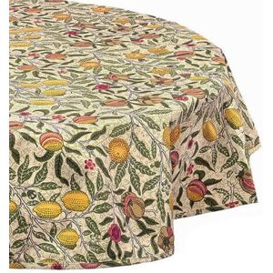 William Morris Fruit 132cm Circular Cotton Tablecloth William Morris Fruit 132cm Circular Cotton Tablecloth