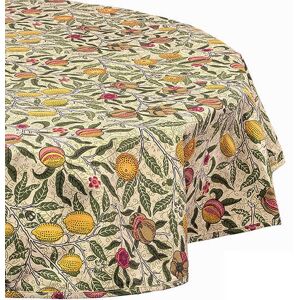 Le Chateau Textiles William Morris Fruit Acrylic Tablecloth - 132x178cm Le Chateau Textiles William Morris Fruit Acrylic Tablecloth - 132x178cm