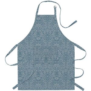 William Morris Acorn Blue Cotton Apron William Morris Acorn Blue Cotton Apron