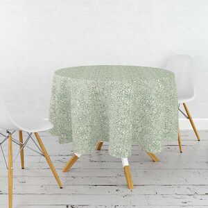 William Morris Acorn Green 132cm Round Cotton Tablecloth William Morris Acorn Green 132cm Round Cotton Tablecloth