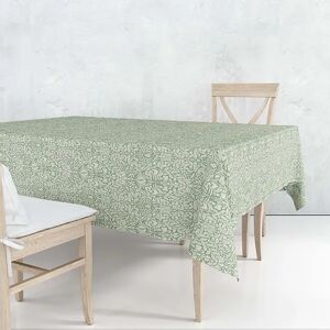 William Morris Acorn Green 132x178cm Acrylic Tablecloth William Morris Acorn Green 132x178cm Acrylic Tablecloth