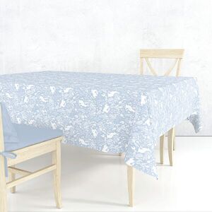 William Morris Forest Life Blue 132 x 228cm Acrylic Tablecloth William Morris Forest Life Blue 132 x 228cm Acrylic Tablecloth