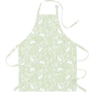 Le Chateau Textiles William Morris Forest Life Green Acrylic Apron - Apron Le Chateau Textiles William Morris Forest Life Green Acrylic Apron - Apron
