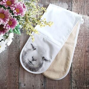 Lucys Farm Lucy's Farm Daisy the Sheep Double Oven Gloves Lucys Farm Lucy's Farm Daisy the Sheep Double Oven Gloves