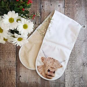 Lucy’s Farm - Hairy Highland Moo Cow - Oven Glove Lucy’s Farm - Hairy Highland Moo Cow - Oven Glove