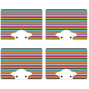Herdy Peep Set of 4 Table Mats Herdy Peep Set of 4 Table Mats