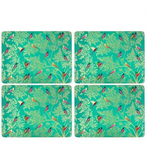 Sara Miller London Sara Miller Chelsea Collection Set of 4 Large Green Placemats Sara Miller London Sara Miller Chelsea Collection Set of 4 Large Green Placemats