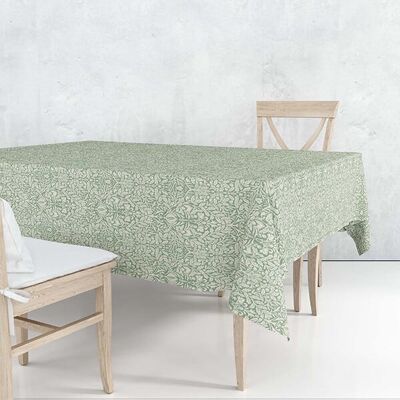 William Morris Acorn Green 132x178cm Cotton Tablecloth William Morris Acorn Green 132x178cm Cotton Tablecloth